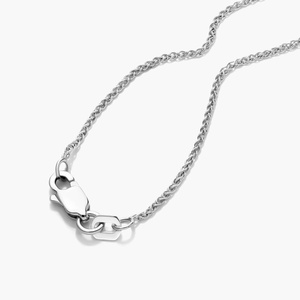 Colgante de Diamante en Forma de Flor, Plata 925 con Baño de Rodio, Engaste Pavé, Amuleto de Lujo para Uso Diario Femenino - Product Image 2
