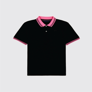 เสื้อกอล์ฟผู้ชายแบบแห้งเร็ว ผ้าแคนวาส สีพื้น แขนสั้น ไซส์ใหญ่ รับผลิตตามสั่ง ขายส่ง OEM - Product Image 4