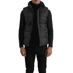 Veste d'hiver décontractée pour homme, ultra légère, chaude, matelassée, avec col montant, fermeture éclair sur le devant, bodywarmer ComfortPlusX, pour l'extérieur - Product Image 1