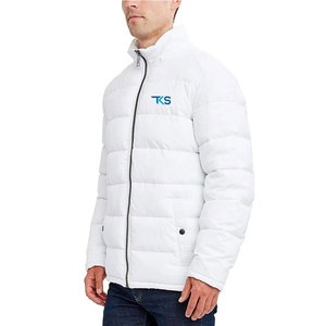 Custom Made Design Your Own Logo <b>Men</b> Puffer Jacket Lightweight Casual Wear Puffer Winter Jacket - Product Image 5