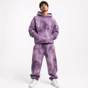 Conjunto de Pantalones y Sudadera con Capucha Estilo Casual Moderno, Tejido de Algodón Premium, Atuendo Cómodo y Combinable para Todas las Temporadas - Product Image 1