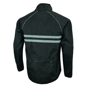 Veste de cyclisme d'hiver pour homme PIHA SPORTS, design personnalisé, softshell imperméable et coupe-vent, style sportif, fermeture éclair, sans col - Product Image 2