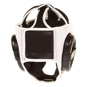 Protector de Cabeza de Boxeo de Cuero PU, Precio al por Mayor RTS, Protección Facial y Bucal, Escudo Protector, AI-HG-12 - Product Image 6