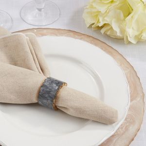 Stylish Resin Napkin Ring Set For Modern Kitchen Decoration And Elegant Dining <b>Table</b> Presentation Ideas - Product Image 5