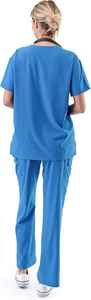 Vêtements médicaux extensibles dans quatre directions, flexibilité maximale, haute endurance, vêtements de santé, uniforme d'hôpital pour femmes - Product Image 4