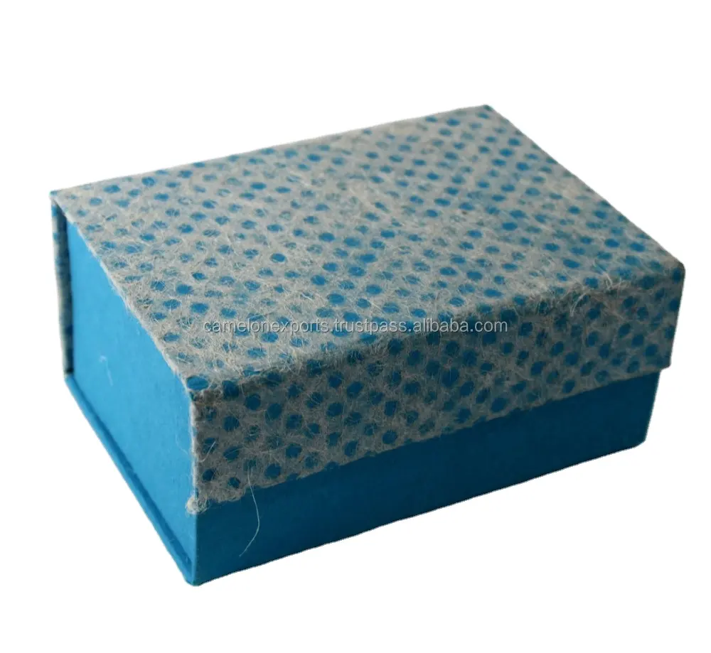 ร้อนขายการออกแบบสร้างสรรค์ที่ทำด้วยมือลูกไม้กระดาษแม่เหล็กใกล้ชิดกล่องของขวัญพับ