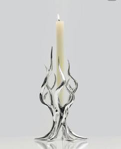 Metal <b>Candlestick</b> <b>Holder</b> Set Modern Teardrop Design Durable Home & Wedding Decoration Metal Candle <b>Holders</b> - Product Image 2