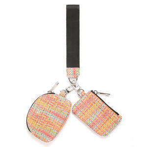 Women and Girls Designer PU <strong>Zip</strong> <strong>Around</strong> Dual Pouch Wristlet Keychain Wallet <strong>Small</strong> Coin <strong>Purse</strong> - Product Image 5