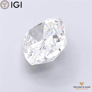 Diamante CVD Cultivado en Laboratorio, Corte Cojín, Color D, Claridad VVS1, 4.00 Quilates, con Certificado IGI, para Anillo de Compromiso - Product Image 6