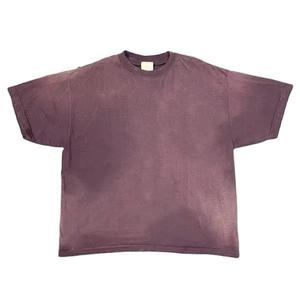 Custom <b>Vintage</b> Washed Oversized Graphic T Shirt Men 100% Cotton Distressed Streetwear Boxy Fit Heavyweight Acid Wash <b>Tee</b> - Product Image 6