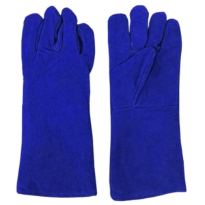 Guantes de Soldador de Cuero Vacuno Reforzado, Resistentes a la Abrasión y a los Cortes, para Protección Industrial, en Oferta - Product Image 5