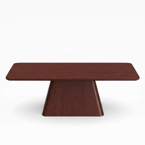 Rec Coffee <b>Table</b> Coffee <b>Table</b> for Living Room Genuine Leather Living Room Furniture Factory Direct OEM ODM Custom Export Quality - Product Image 1