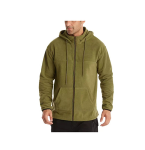 Men's 100% Polyester Thick Thermal Dri Power Pullover Hoodie Eco-Friendly Fleece Breathable <b>Quick</b> Dry Loose Puff Zipper - Product Image 5