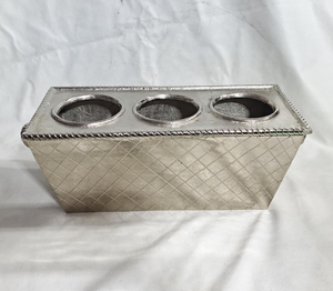 Cubo de Hielo de Aluminio Plateado Irregular de Lujo, Enfriador de Vino y Champán Grande para Restaurantes de Alta Gama y Suministros de Bar para Hoteles, Diseño de Enfriador - Product Image 4