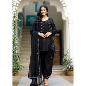 Conjunto de Traje de Gasa con Detalles de Espejo Talla XS Blackberry - Product Image 4