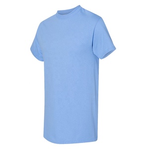 T-shirt unisexe en coton pour homme, haute qualité, broderie de logo personnalisée, couleur unie, formel, grandes tailles, logo personnalisable, maillot vierge - Product Image 4
