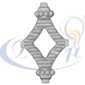 Piezas de hierro fundido para puertas Balaji Metals, técnica de moldeo por chorro de arena, superficie altamente pulida, industrial, 6.5 pulgadas - Product Image 1