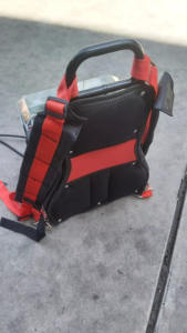 เครื่องสั่นคอนกรีตแบบสะพายหลัง Tayo 40V ไฟฟ้า มอเตอร์อัดคอนกรีตภายนอกสำหรับงานอุตสาหกรรม ประสิทธิภาพสูง ระยะสั่น 2 มม. บำรุงรักษาง่าย - Product Image 2