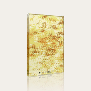 Acristalamiento exterior teñido laminado impreso ácido de la pantalla de seda de los paneles de encargo para el uso Resitential - Product Image 5