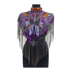 Robe Cape à Paillettes Faite Main de Qualité Supérieure, Meilleure Vente 2026, pour Femme, Tendance, Disponible en Gros pour l'Exportation - Product Image 1