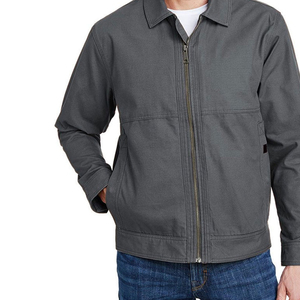 <b>Canvas</b> Waxed Man <b>Jackets</b> 100% Cotton Workwear Custom Logo <b>Canvas</b> <b>Jacket</b> for <b>Men</b> Wax Cotton Motorcycle <b>Jackets</b> - Product Image 3
