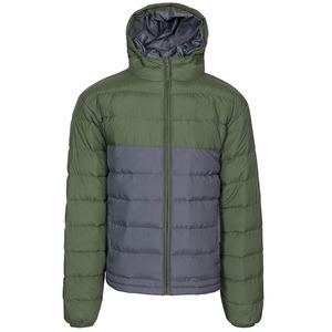 Chaqueta Acolchada con Capucha para Hombre, Estilo Casual, Antiarrugas, Transpirable, Resistente al Viento, Ecológica, de Invierno, Calidad Premium, Económica - Product Image 1