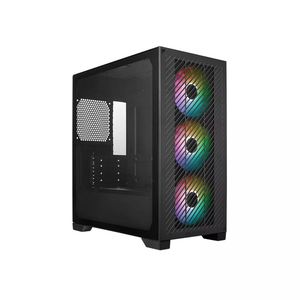 Cooler Master Elite 301 (E301L-WGNN-SCN) Panel Lateral de Vidrio Templado Blanco, Sin Ventilador, Caja para Juegos de Alto Flujo de Aire - Product Image 2
