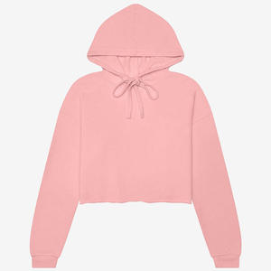 Premium Quality Casual Wear Quick Dry Women Crop <b>Top</b> Hoodies <b>Hot</b> Sale Fitness Long Sleeve Crop <b>Top</b> Hoodie Crop Hoodies - Product Image 1