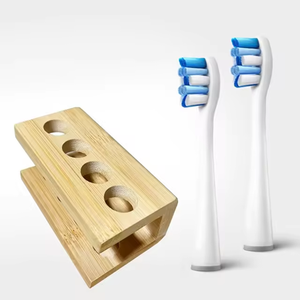 Acacia Wood <b>Toothbrush</b> <b>Holder</b> Eco-friendly <b>Toothbrush</b> Seter Natural Crafts Hotel Amenities Rack for Storage At Lowest Price - Product Image 6