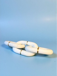 Cadena decorativa de madera rústica estilo granja - Product Image 5