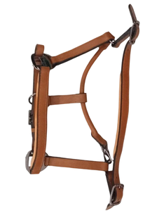 Wholesale Horse Leather <b>Halters</b> Bridle Adjustable Horse Riding Halter - Product Image 2
