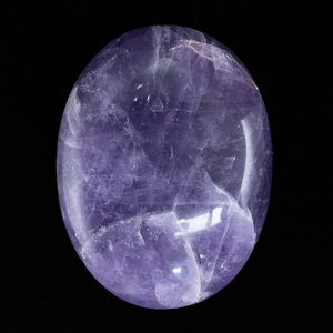Piedra de Palma de Amatista Natural Pulida, Gema de Cristal Morado, Piedra de Bolsillo para Aliviar el Estrés, Proveedor Mayorista a Granel para Regalos y Meditación - Product Image 5