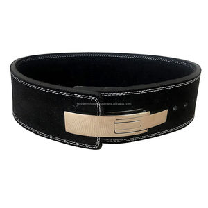 Cinturón de Cintura de levantamiento de pesas con hebilla de palanca fabricada a medida para gimnasio Fitness cinturón de brillo de levantamiento de pesas - Product Image 6