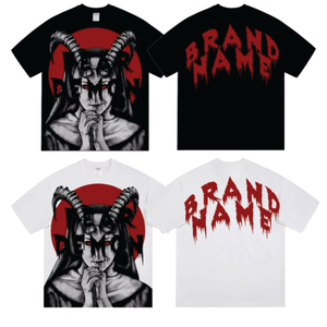 เสื้อเชิ้ตผู้ชายสไตล์ลำลองปรับแต่งได้ ลายพิมพ์ดิจิทัล ผ้าฝ้าย 100% ระบายอากาศ แห้งเร็ว แขนสั้น ใส่สบายสำหรับฤดูร้อน - Product Image 3