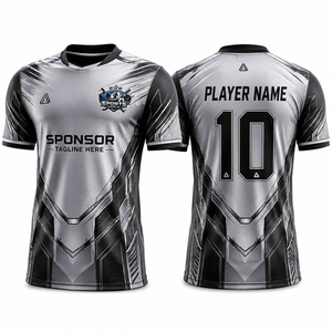 Camiseta de Fútbol para Adultos de Calidad Premium, Tejido de Malla de Poliéster Aero Flex Avanzado, Secado Rápido, Control del Sudor, Ligera, Excelencia Deportiva - Product Image 1