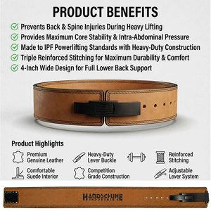 Accessoires d'innovation fitness : Ceinture à levier pour musculation et entraînement avec poids – Le produit le plus demandé - Product Image 6