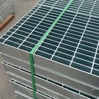 Grille en acier robuste galvanisée pour plateformes industrielles