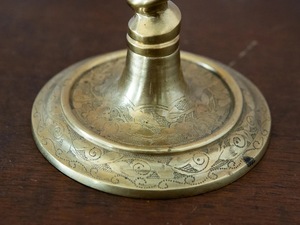 Vintage <b>Brass</b> Handmade Tapered <b>Candlestick</b> <b>Holder</b> with Embossed Design Heat Resistant for Home Christmas Wedding Decor - Product Image 4