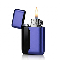 Briquet électronique LED coupe-vent rechargeable USB Type C avec allumage de cigarette sécurisé – Vente en gros usine