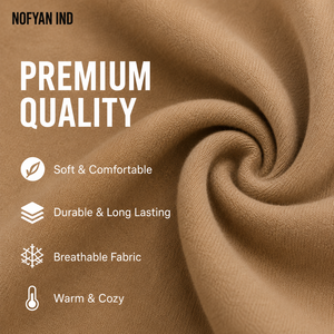 Sudadera con Capucha para Hombre, Estilo Urbano, Holgada, de Manga Larga, 100% Algodón, Secado Rápido, Transpirable, para Invierno, Cálida, para Actividades al Aire Libre - Product Image 1