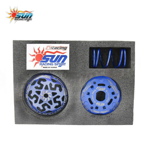 ชุดพูลเลย์ CVT สำหรับมอเตอร์ไซค์ SUN RACING SPIRIT ผลิตจากเหล็กอัลลอยด์ ผลิตในไต้หวัน ระบบคลัตช์สำหรับสกู๊ตเตอร์ - Product Image 3