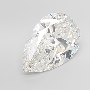 Diamant CVD fait main de 10,01 carats, taille poire, couleur F, clarté VS1, cultivé en laboratoire, pour la fabrication de bijoux, idéal pour les fiançailles, les vœux, les cadeaux, les bagues et les boucles d'oreilles. - Product Image 4