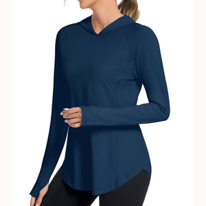 Sweat-shirts de pêche pour femmes, produit tendance fabriqué, couleur unie, taille personnalisée, coupe classique - Product Image 1