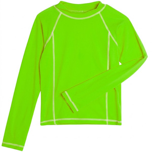 Vente en gros de maillots de bain pour enfants personnalisés à manches longues avec protection solaire UPF 50, haut de gamme, à haute élasticité, pour jeunes, pour le surf - Product Image 3