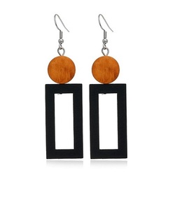 Pendientes de Aro con Hoja de Monstera de Resina ANEES HANDICRAFTS de Alta Calidad, Chapados en Oro, Estilo Bohemio, Joyería Elegante para Mujer, para Aniversario - Product Image 6