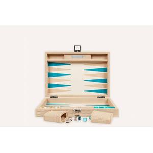 Luxury PU Leather <b>Backgammon</b> Board Game Premium Quality Custom Educational Board <b>Backgammon</b> Games Adult Family Travel Gift - Product Image 3