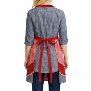 Embroidery Design Best Quality Soft Printed <b>Kitchen</b> <b>Apron</b> for Women At Affordable Price. - Product Image 3