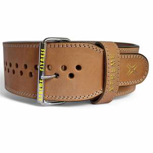 Cinturón de Levantamiento de Pesas de Cuero Puro con Logotipo Personalizado, 4 Pulgadas de Ancho, 10 mm de Grosor, Hebilla de Doble Punta, Suave, Resistente, Transpirable y de Alta Resistencia - Product Image 3