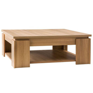 La table basse carrée en teck <span class=keywords><strong>Parisot</strong></span> Hansen est dotée d'un plateau inférieur fonctionnel et convient à une utilisation en intérieur et en extérieur. - Product Image 3