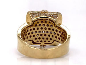 แหวนเงินแท้ 925 ประดับเพชรโมอิสซาไนต์ทรงกลม ดีไซน์คลาสสิกสำหรับทุกเพศ เครื่องประดับสุดหรู เหมาะสำหรับเป็นของขวัญงานแต่งงานหรือวันครบรอบ - Product Image 2